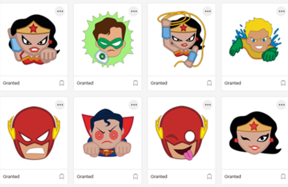 Nuevo conjunto de imágenes de héroes y villanos de DC disponible en Design Space