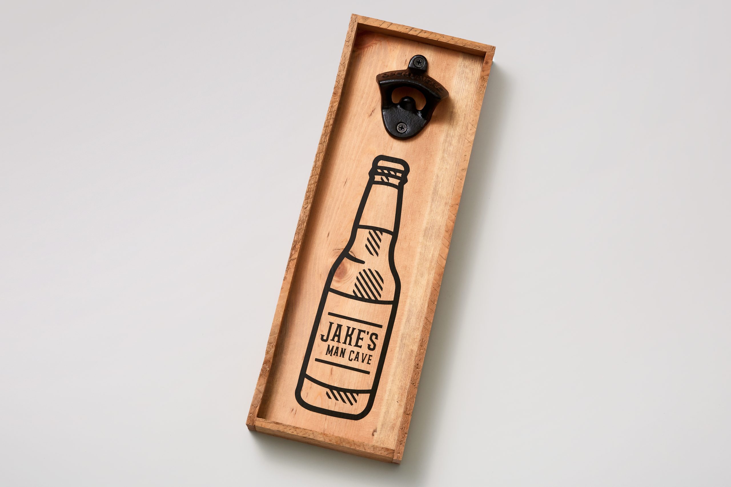 Fathers Day Man Cave Bottle Opener
